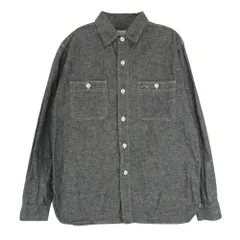 ウェアハウス　DUCK DIGGER 長袖ブラックシャンブレーシャツ WAREHOUSE[ウエアハウス] ヨリ杢 シャンブレーシャツ 3041 長袖