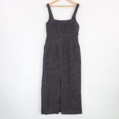 未使用 Spick&Span スピック＆スパン 18-040-200-1050-3-0 ワンピース 38(L) コットン、アクリル ロング キャミソール 前スリット レディース AN1125A67のサムネイル