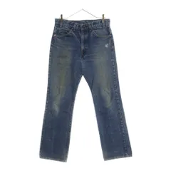 Levi's (リーバイス) 80s VINTAGE 517 オレンジタブ ボタン裏575刻印 ブーツカットデニムパンツ 20517-0217 インディゴ