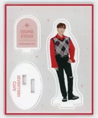 【中古】アクリルスタンド・アクリルパネル スングァン アクリルスタンド 「SEVENTEEN CAFE 2020 ～WINTER Meat Festival～」