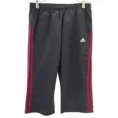 adidas アディダス 日本製 ハーフパンツ S チャコール レディース 古着
