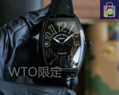 【今日WTO】Franck Muller フランクミュラー 酒桶型アーチ型ケース腕時計 オートマチック機械式ムーブメント-WTO輸入2-ZV24