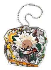 【中古】雑貨 爆豪勝己 「ぴた!でふぉめ 僕のヒーローアカデミア 救助活動 アクリルキーホルダー」