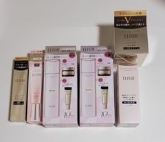エリクシール美白&エイジング化粧水体感セット、乳液WTⅡ、朝用乳液 