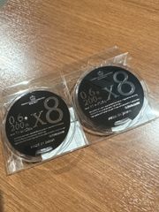 激安セール品　スクイッドマニア　PEライン　スモークシールド　0.6号200m  2個セット