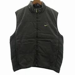 ナイキゴルフ NIKE GOLF 中綿 ベスト ジャケット ブルゾン ロゴ 国内正規品 ゴルフウェア 黒 ブラック XL 0430 ■GY09