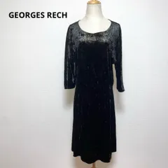 ジョルジュレッシュ ワンピース サイズ40 ラメ入り 腰ゴム