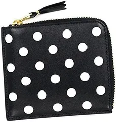 新品未使用！コムデギャルソン L字型 ミニウォレット 財布 COMME des GARCONS L字型 ZIPウォレット ブラック(ブラック