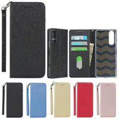 【迅速発送】Eastwave ソニー for Sony Xperia 5 ii SO-52A SOG02 ケース for xperia 5ii ケース 手帳型 so52a case ストラップ付き PU皮革 明るい色 内蔵マグネット 携帯カバー カードポケット