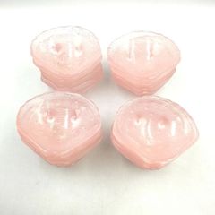 ピンク　ガラス　貝型　シェル型　小皿　豆皿　小物入れ　２０枚　まとめ売り　新品未使用
