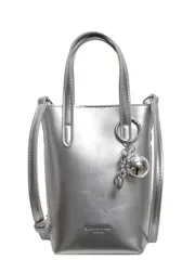 草編 モバイル バッグ 斜めがけ 女性用 シルバー おしゃれ デザイン インスタ 魅力的 ワoven 手提げ 小物入れ M250310-1896