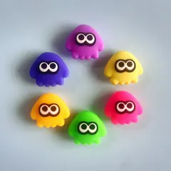 組み合わせ自由☆ジョイコン　スティックカバー　スプラ2個セット　いか　新品送料無料