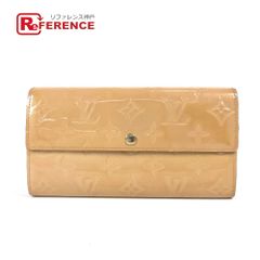 LOUIS VUITTON ルイヴィトン 長財布 ポルトフォイユ・サラ M90081 モノグラムヴェルニ ローズアンジェリーク ピンク