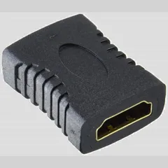 【人気商品】(メス) 延長コネクタ (メス) HDMI 4K×2K対応 HDMI ブラック - AD-HDAAS01BK エレコム