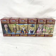【中古】ONE PIECE ワールドコレクタブルフィギュア ドレスローザ 6点セット(01-06)[91]