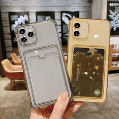 iPhoneケース スマホケース 透明 カード収納 スマホケース クリア 薄型 保護ケース iphone16 iphone14 iphone13 iphone15 xzzhang238