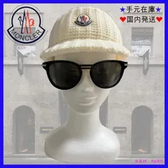 新品☆MONCLER VISIERA TORICOT ニット サンバイザー 白 - R&H_PARIS