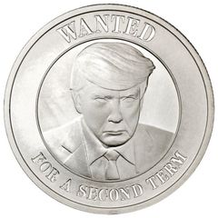 トランプ氏第二期再選 純銀コイン 1オンス - メルカリ