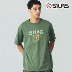 サイラス tシャツ Tシャツ 犬 SILAS BULL TERRIER S/S TEE 110252011010 半袖 メンズ レディース 黒 ブラック ブルテリア ドッグ ティーシャツ ティシャツ いぬ ワンちゃん ブランド mサイズ Mサイズ