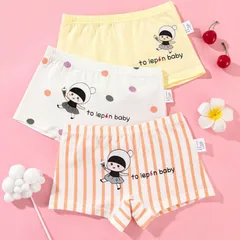 3枚セット 女の子 下着 ボクサーパンツ 抗菌 ショーツ 子供服 100 110 120 130 140 150  キッズ 下着 ブリーフ 小学生 幼稚園 入園準備 アンダーウェア ガールズ W5HA903