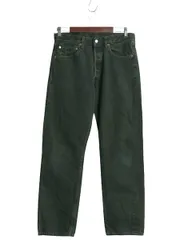 【お得なクーポン配布中!】 90s USA製 ★ リーバイス 501 カラー デニム パンツ メンズ 31 30 / 古着 オールド ジーパン ジーンズ ストレート ボタンフライ 赤タブ 緑