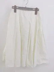 ◇ GALLARDAGALANTE 膝下丈 フレア スカート サイズ1 オフホワイト系 レディース P  【中古】 【1211230006697】のサムネイル