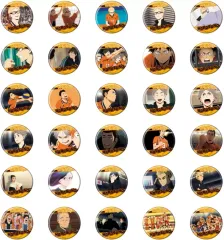 【新品】バッジ・ビンズ 【BOX】ハイキュー!! 缶バッジコレクション(54mm) 07.トレーディング場面写缶バッジ(2)烏野B