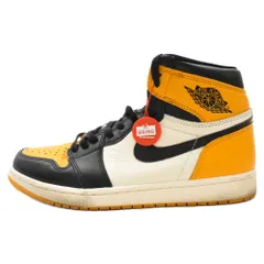 NIKE (ナイキ) AIR JORDAN 1 HIGH OG Taxi 555088-711 エアジョーダン 1 タクシー ハイカットスニーカー イエロー/ブラック US9.5/27.5cm