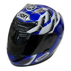 186003　現状品　SHOEI　フルフェイスヘルメット　ブルー　Sサイズ