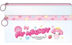 【中古】バッグ マイメロディ クリアダブルファスナーポーチ 「サンリオキャラクターズ」