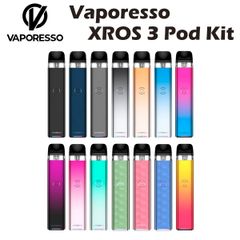 Vaporesso XROS 3 Pod Kit 1000mAh 2ml ポッド型 スターターキット ベポレッソ クロス ミニ 電子たばこ 電子タバコ ベイプ 本体 リキッド 爆煙 禁煙 ニコチン0