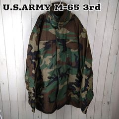 80年代 米軍 U.S.ARMY M-65 3rd フィールドジャケット 戦闘服 ウッドランドカモ
