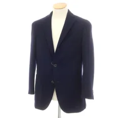 美品　BOGLIOLI DOVER スーツ　44 セットアップ　ネイビー　ウール Tropical Wool B-Line Suit in Dark Blue: Luxury Italian Suits for