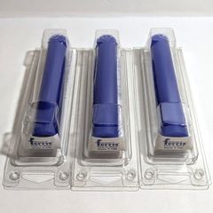 【ferris File-A-Wax Style T-150 Flat-Sided Tube】 フェリス チューブワックス ブルー　３個セット