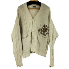 アベイシングエイプ A BATHING APE CABLE KNIT CARDIGAN メンズ JPN：M のサムネイル