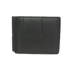 【美品】ボッテガヴェネタ ブラック RFID カセット マネークリップ メンズ BOTTEGA VENETA ボッテガ・ヴェネタ カセット マネークリップ