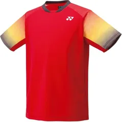 【新品・5営業日で発送】YONEX ヨネックス ジュニアゲームシャツ (10680J) 色 : サンセットレッド サイズ : J130 
