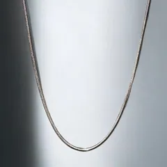 送料無料 スネークチェーン 丸スネーク 60cm 幅2mm チタン 変色なし 金属アレルギー対応 スネークネックレス シルバー チタンネックレス チタンチェーン ネックレス チェーン ストリート 韓国ファッション カジュアル