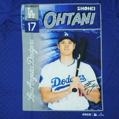 新品大谷翔平公式オフィシャルTシャツドジャースdodgersロサンゼルス青