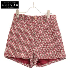 GUCCI グッチ 【美品/国内正規】691396 ホースシューボタン ツイード ショートパンツ/ 38のサムネイル