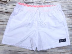 Beach　ビーチウェア　ショートパンツ　水陸両用　ユニセックス　ホワイト