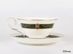 【中古】マグカップ・湯のみ G.ディアソムニア寮 カップ＆ソーサー 「ディズニー ツイステッドワンダーランド」