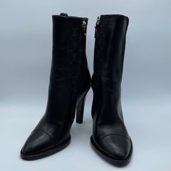 LOUIS　VUITTON　ルイヴィトン　ショートブーツ　モノグラム　レザー　サイズ36　あ250126-2