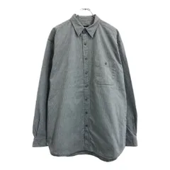 Eddie Bauer エディーバウアー 長袖シャツ チェック グレー(メンズ L)中古 古着 U7116