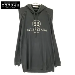 【数量限定】 BALENCIAGA バレンシアガ オーバーサイズ ブラック 17年 パーカー