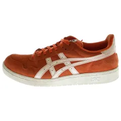 ASICS (アシックス) JAPAN PRO ジャパンプロ スウェード ローカットスニーカー オレンジ US8/26.0cm 1201A920-800