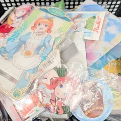 五等分の花嫁 グッズ 大量 まとめ売り 未開封有 缶バッチ アクスタ キャンバスアート