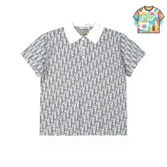 【今日WTO】DIOR ジャカード Polo T-shirt-QZ63
