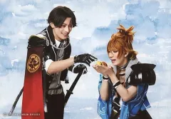 【中古】生写真(男性) 立花裕大(豊前江)・糸川耀士郎(浦島虎徹)/横型・キャラクターショット/「ミュージカル『刀剣乱舞』 ～静かの海のパライソ～ 2021」ランダムペアブロマイド 戦闘ver.