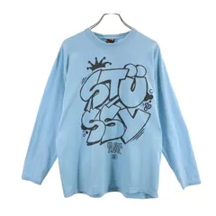 2024年最新】stussy ステューシー ロンtシャツ メンズlサイズの人気